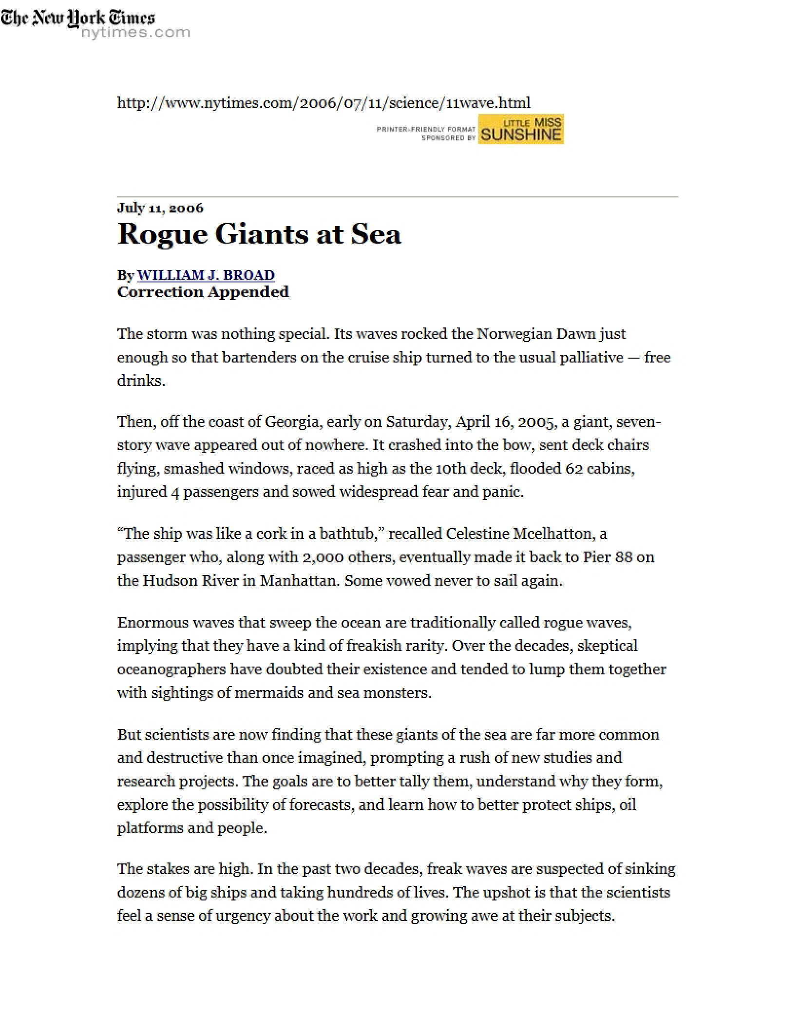 Sea Rogue Giants