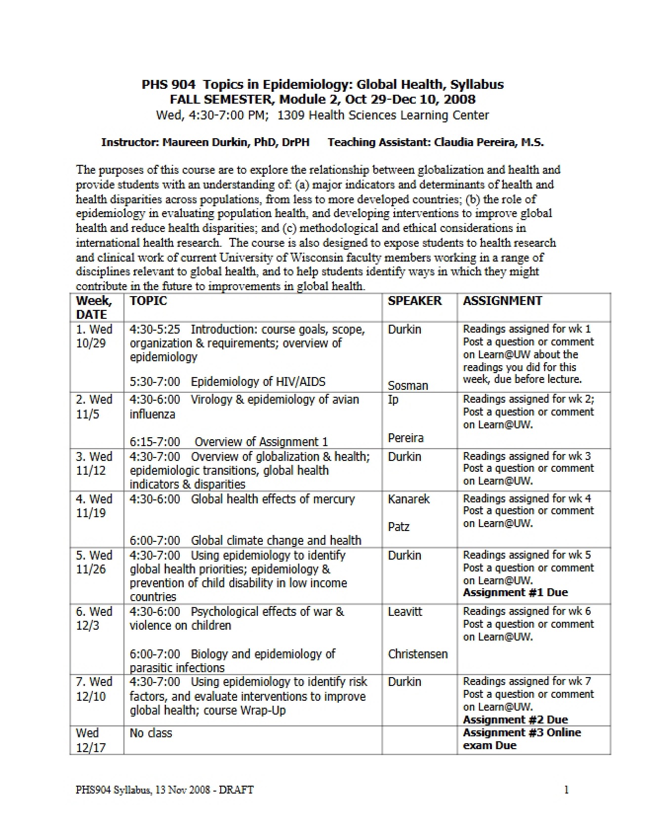 Module Two (PHS 904)