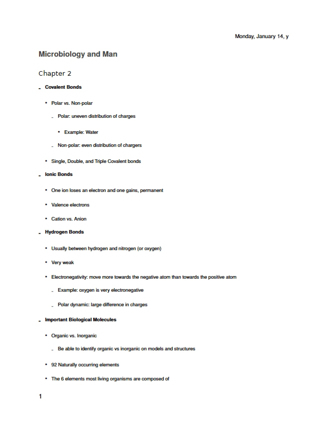 Microbiology Lecture Chapter 02