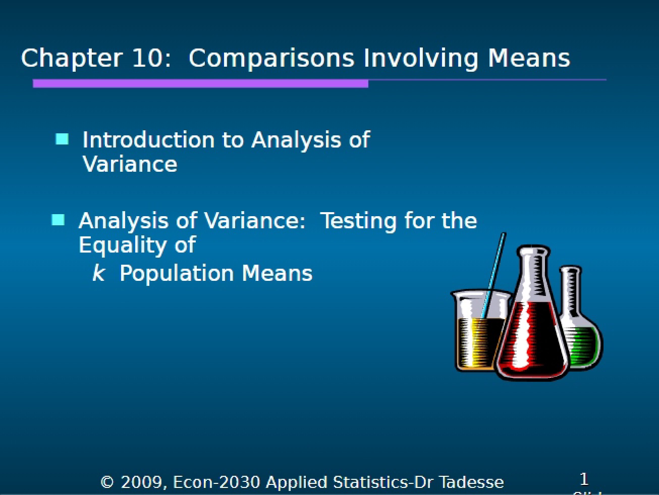Mean Comparisons
