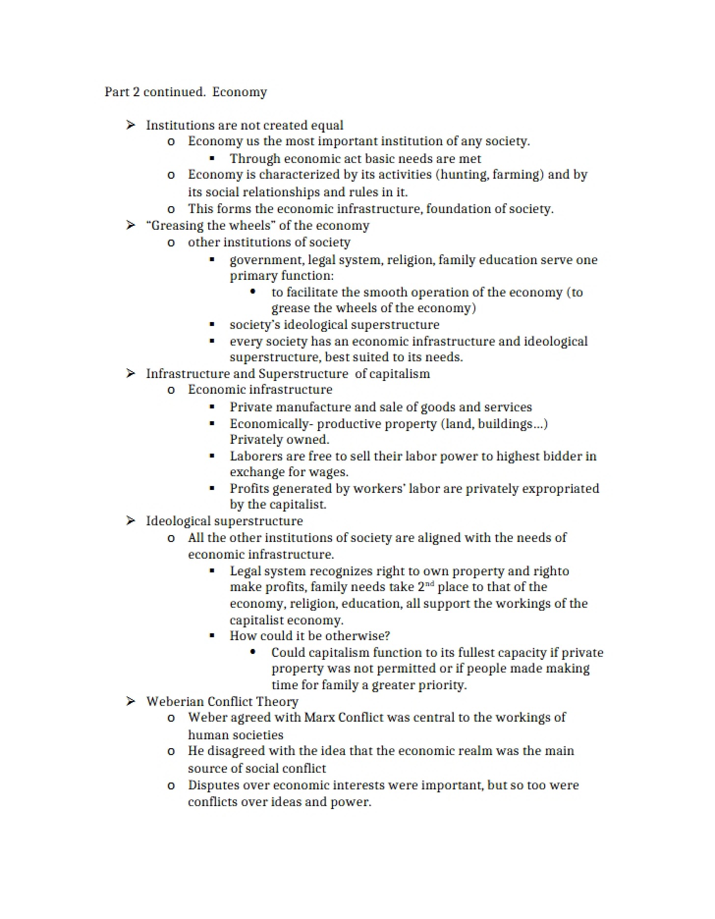 Systems of Economy