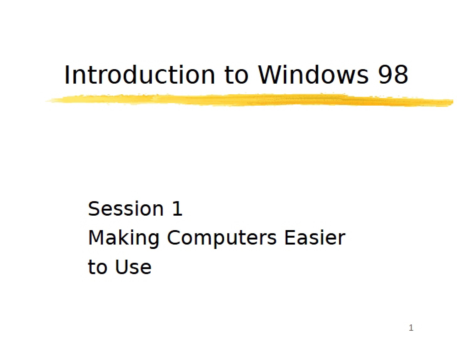 Windows 98 Intro