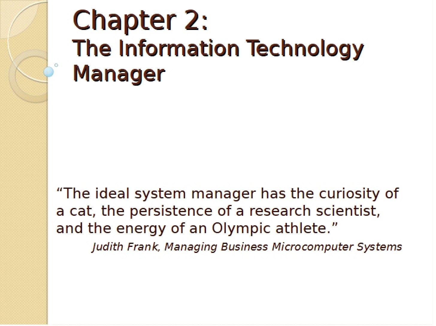 Chapter Two