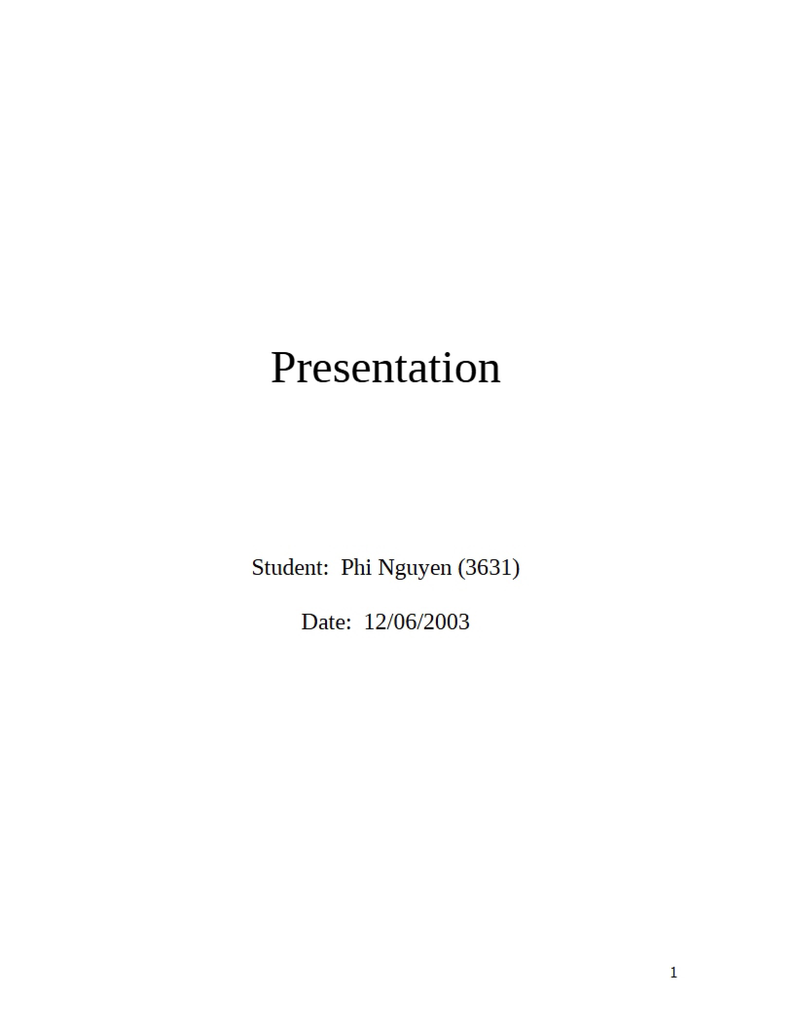 Presentation Slides