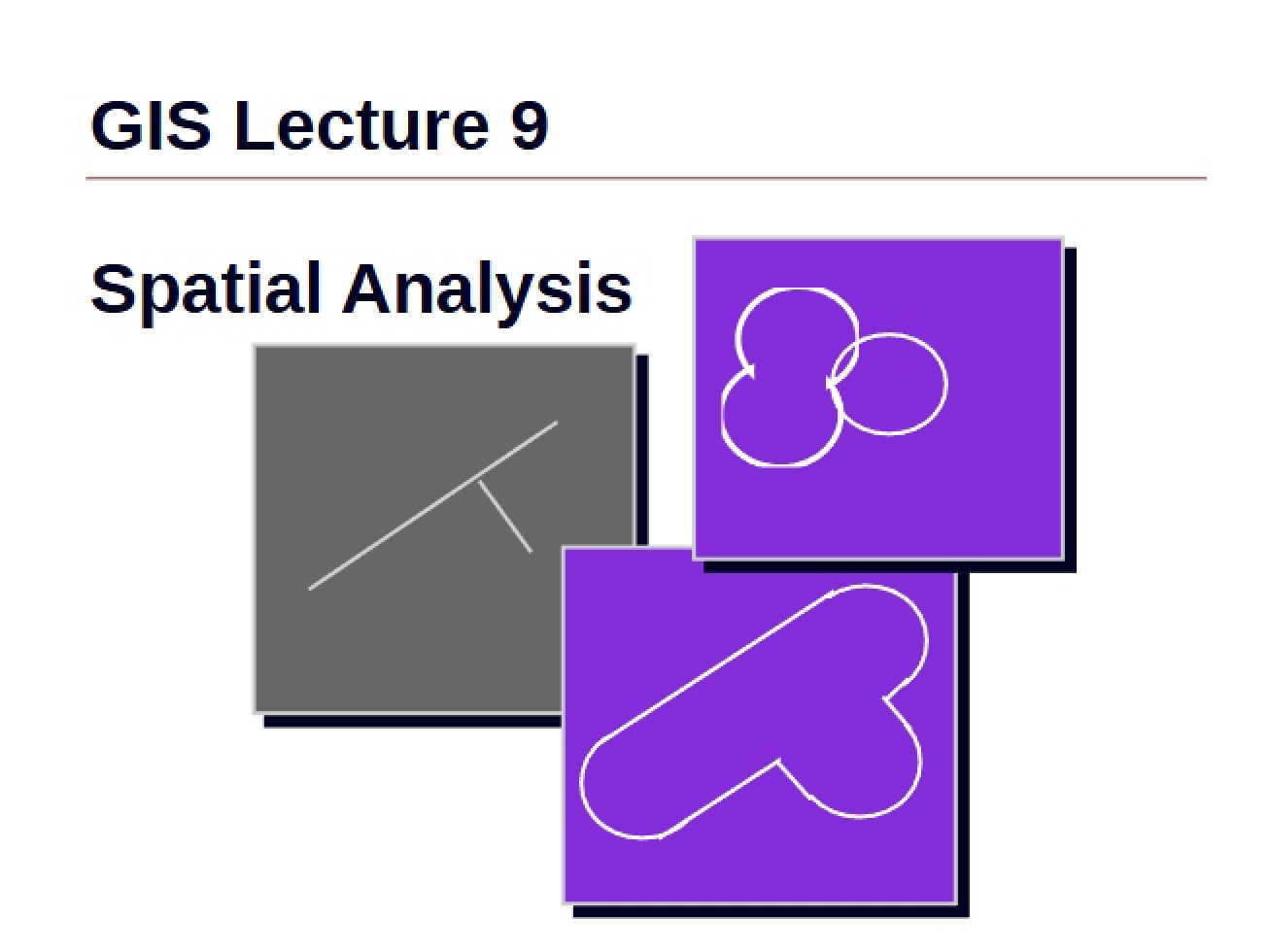 GIS Lecture 1