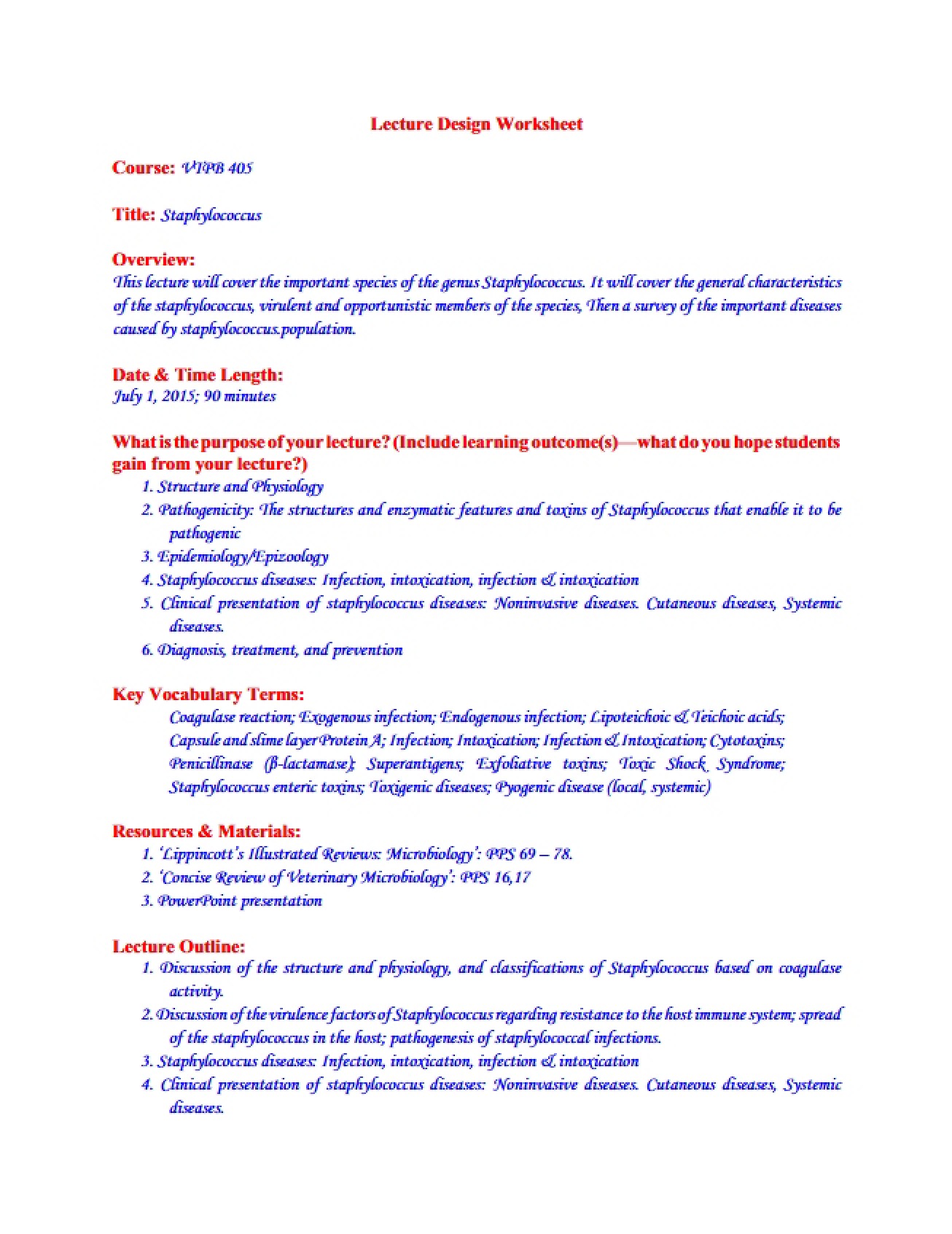 Staphylococcus Lesson Plan (07)