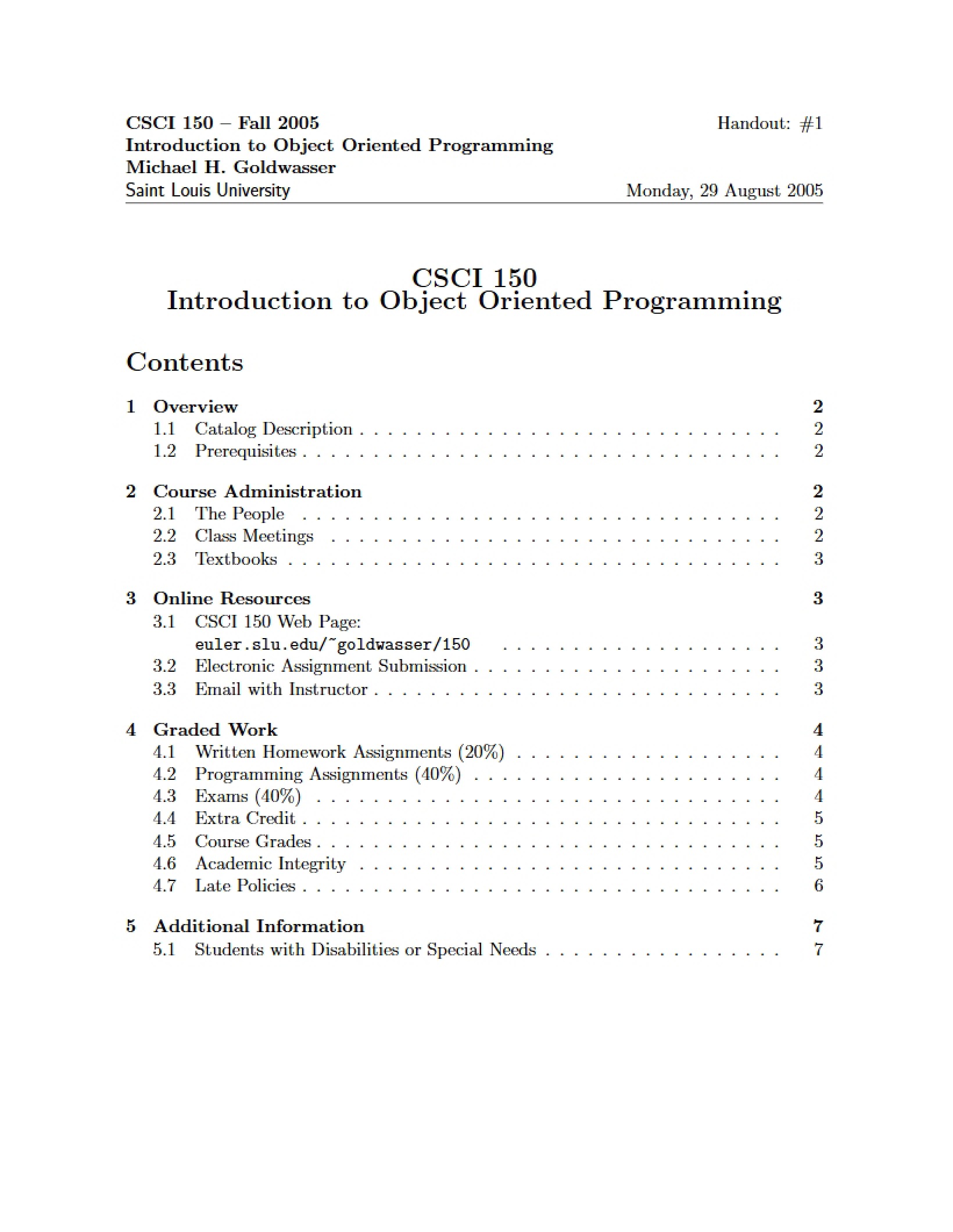 Introduction to OOP