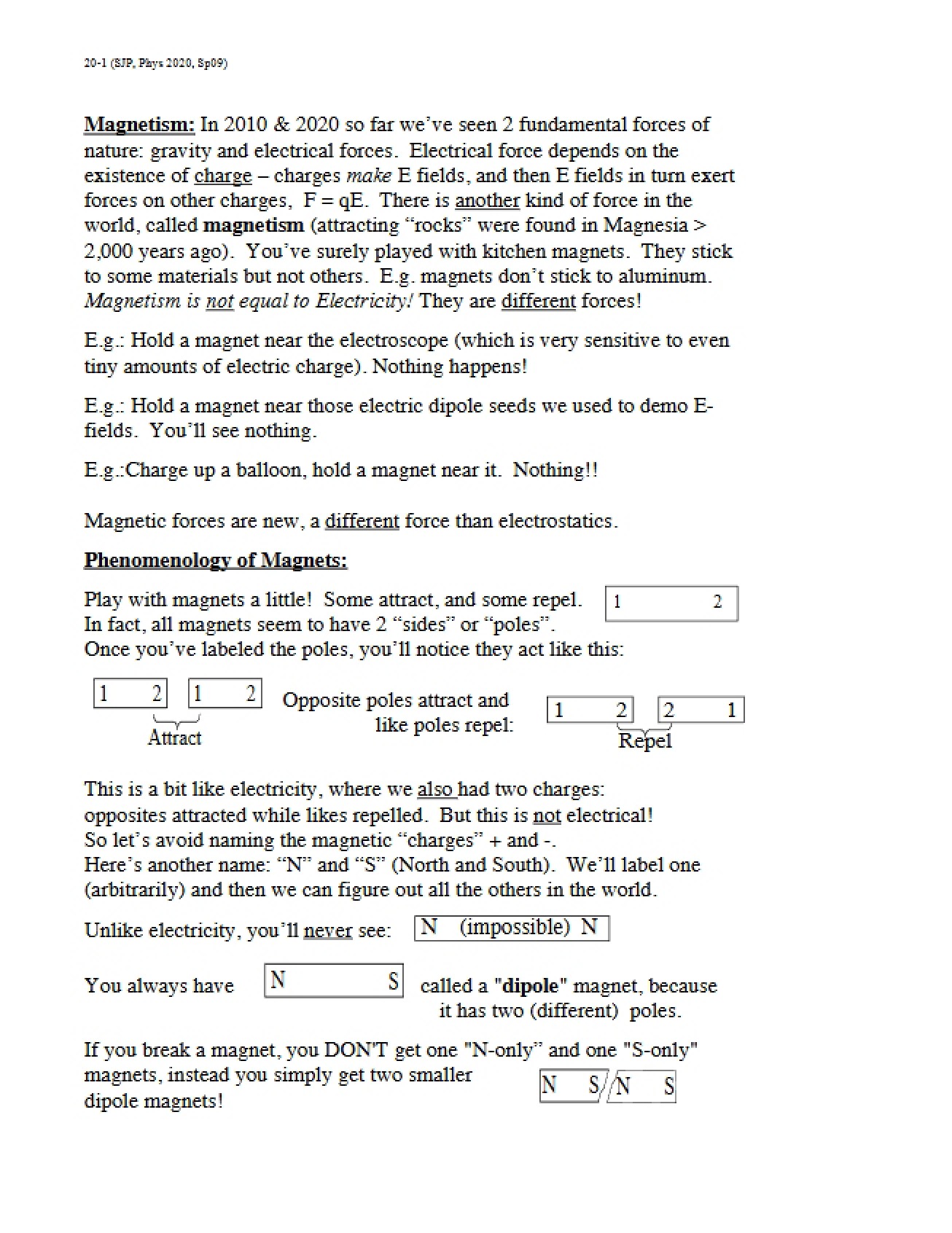 Second Set of Lecture Notes