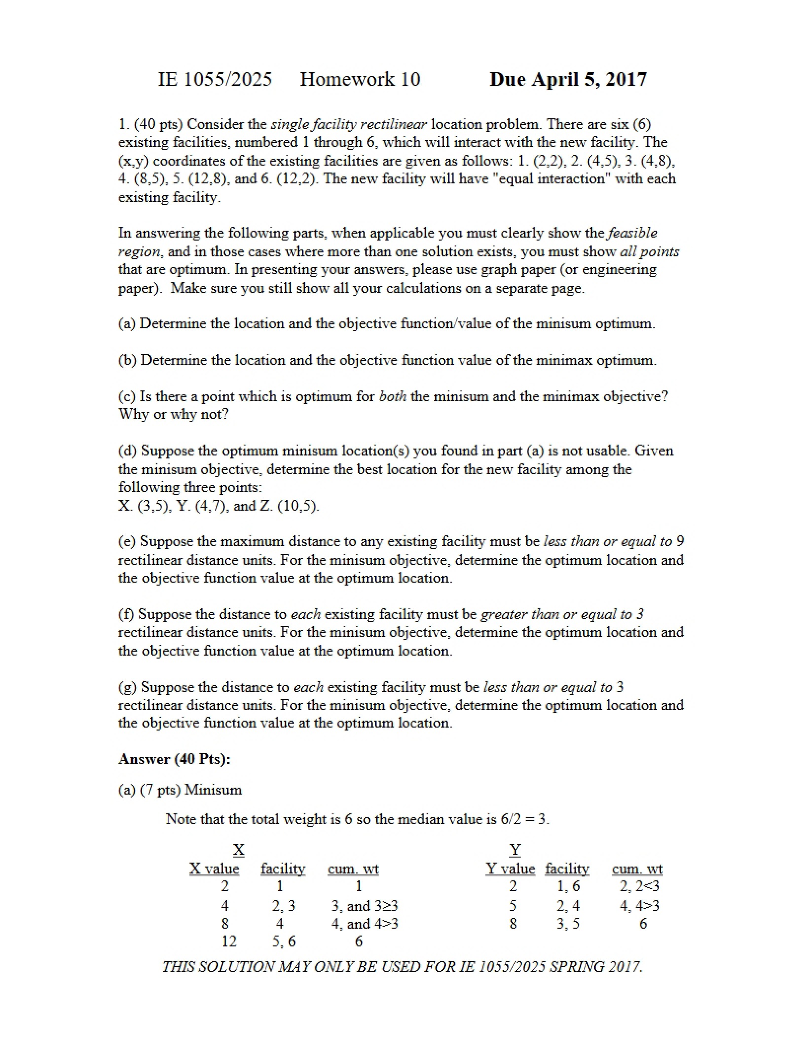 Solution Set 10-17