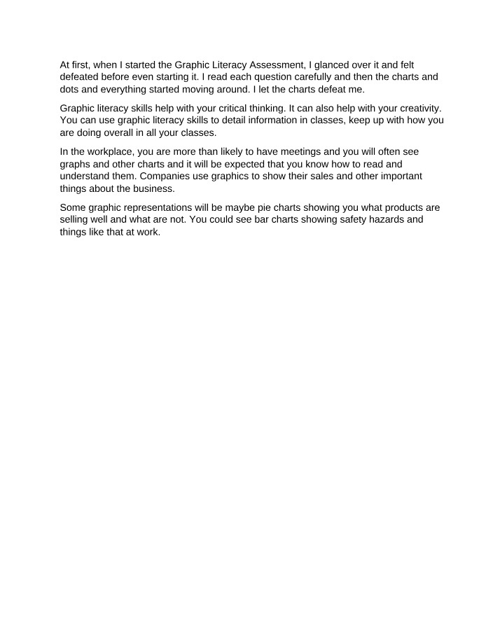 Notes on Graphic Literacy
