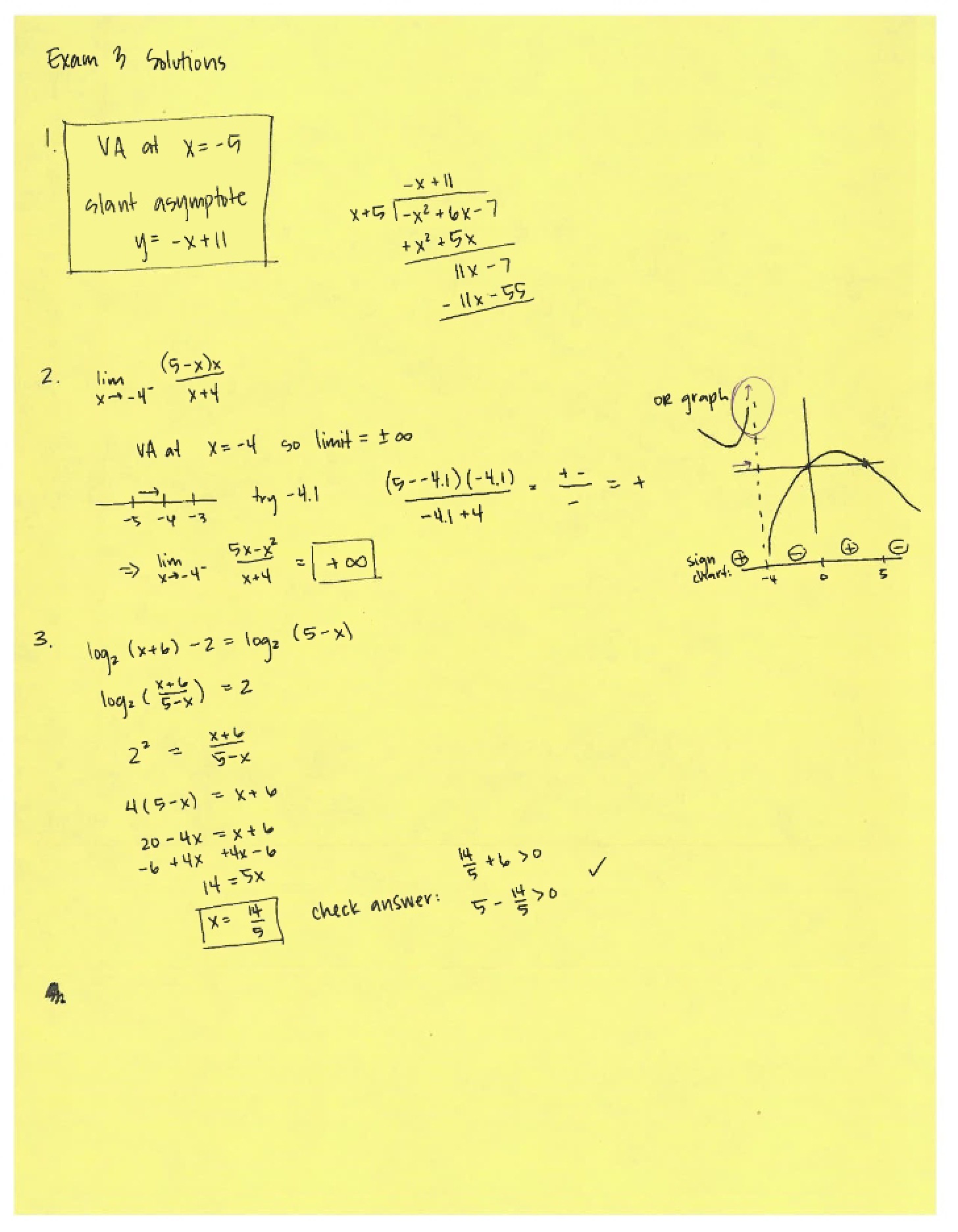 Solution Exercise 3