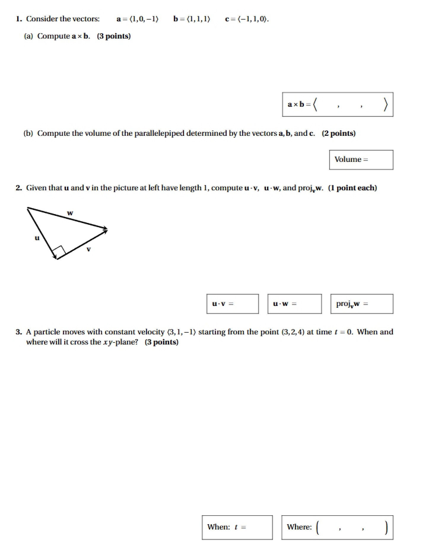 2012 Practice Midterm 1