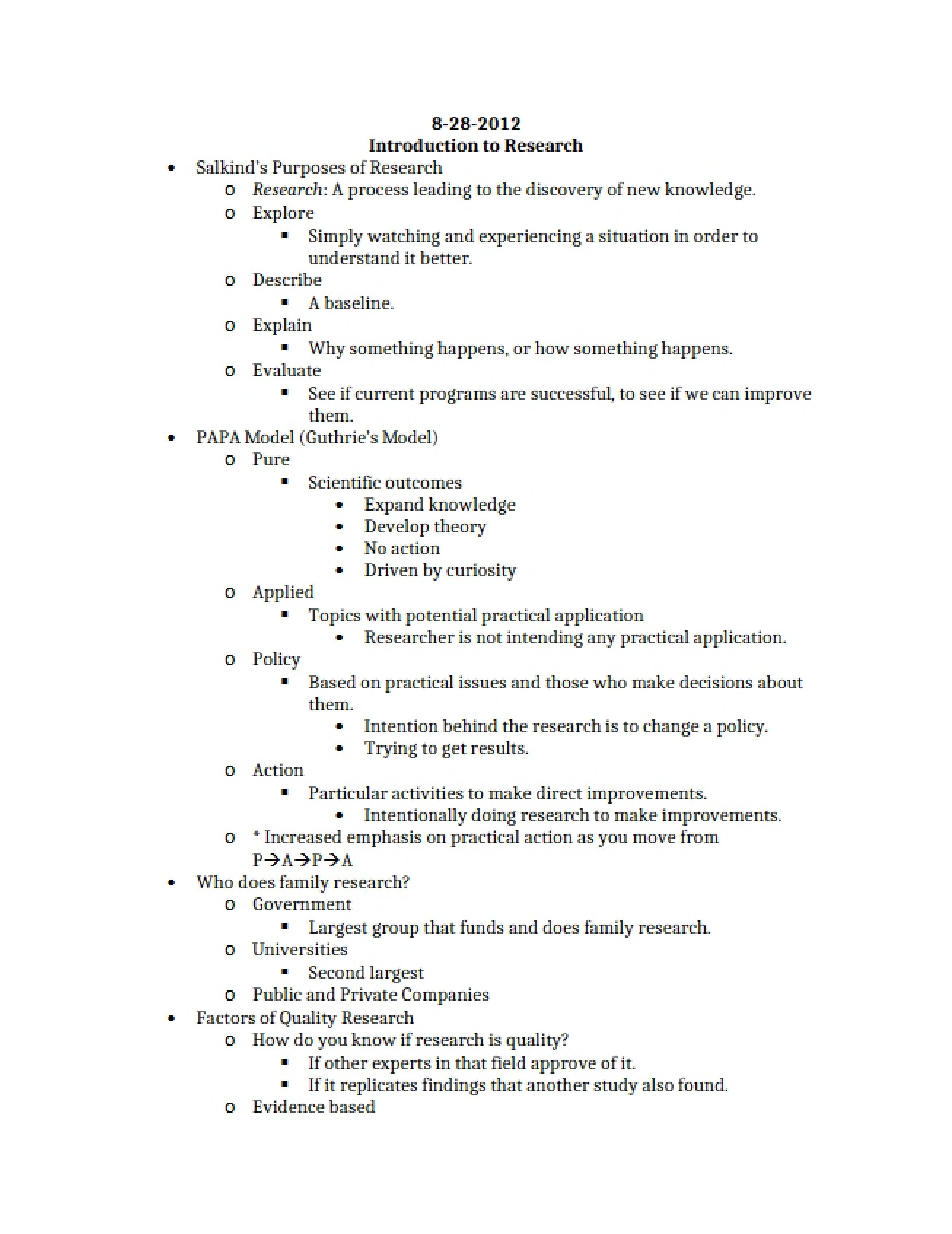 Research Introduction