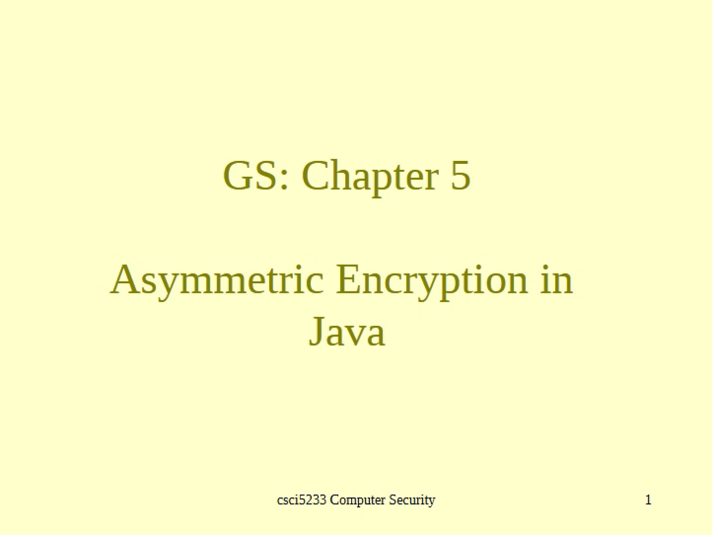 Java Asymmetric Encryption