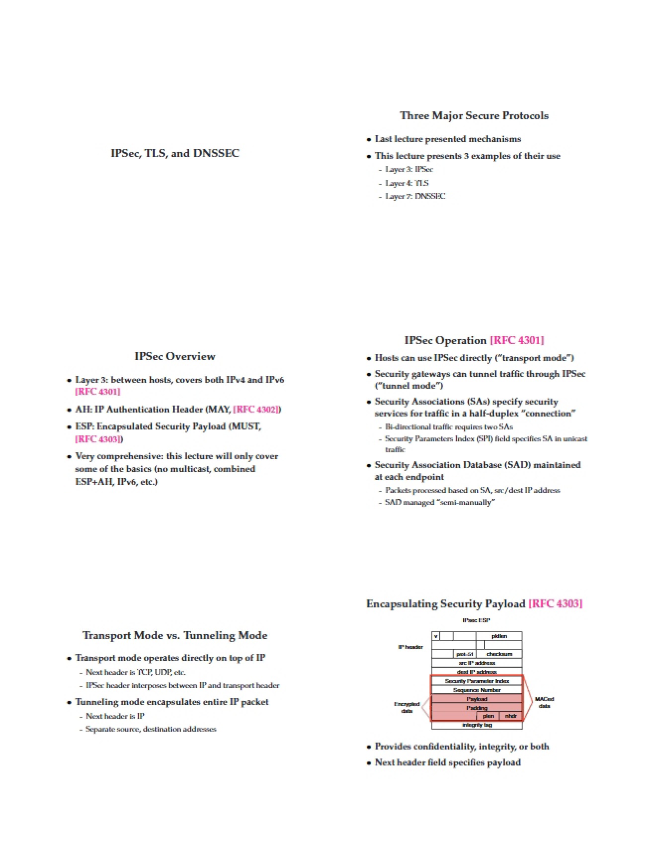 Computer Networking Lecture Notes (Set 3)