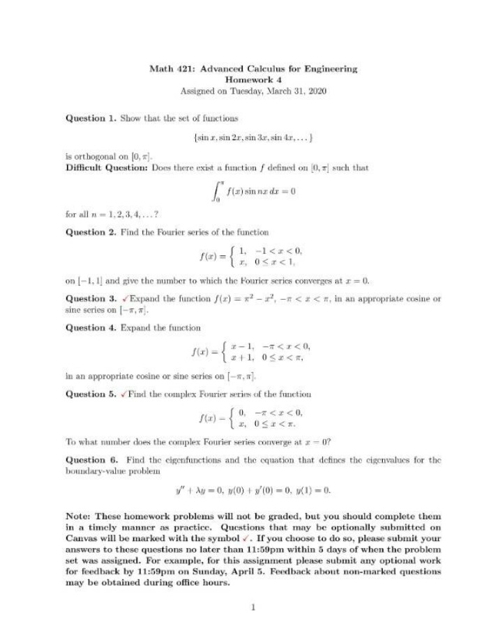 Orthogonal Functions and Fourier Series