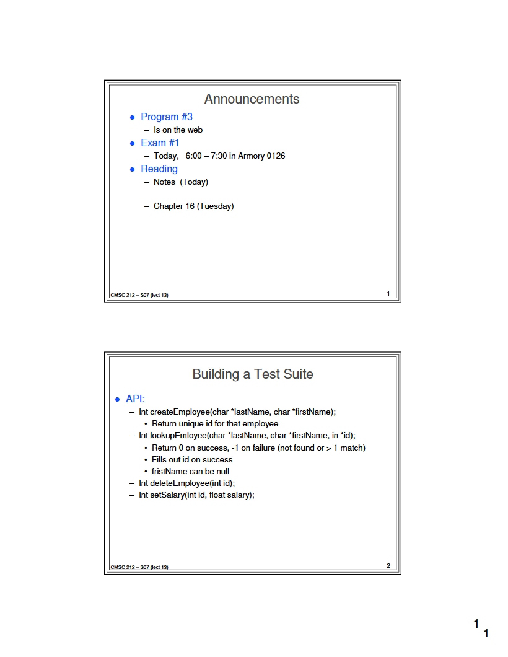 Visual Presentation Slides
