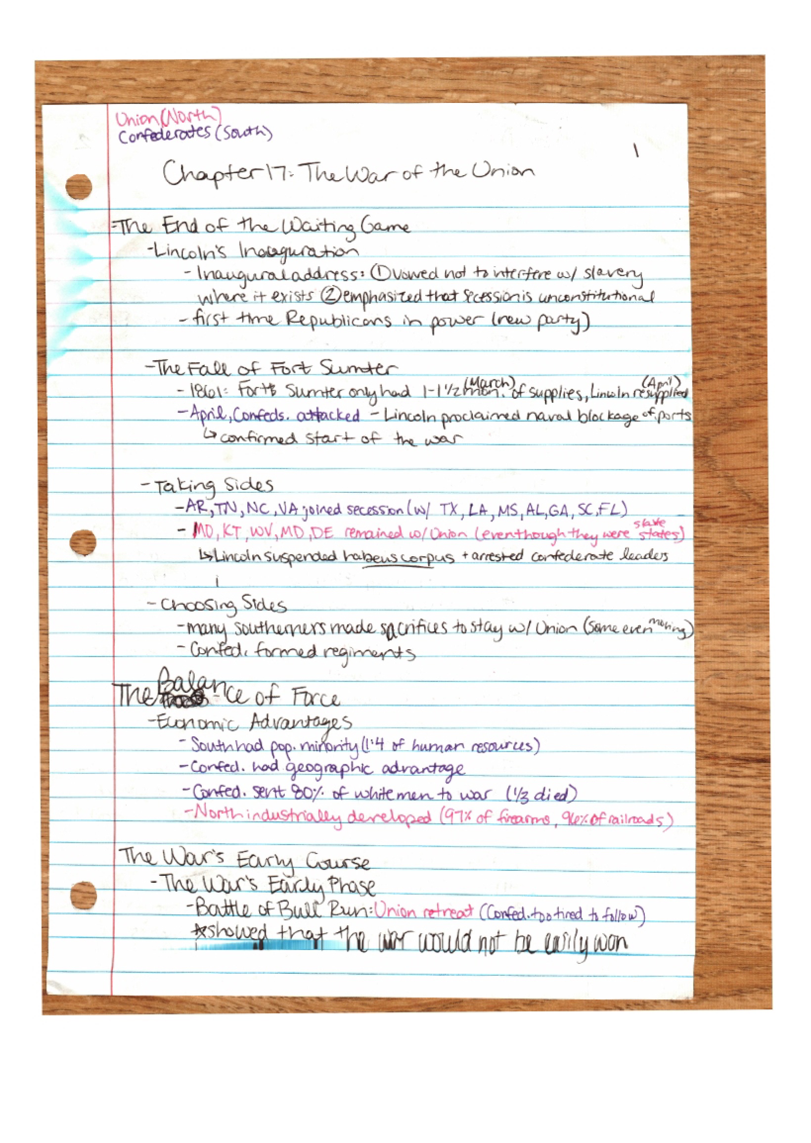US History II Notes