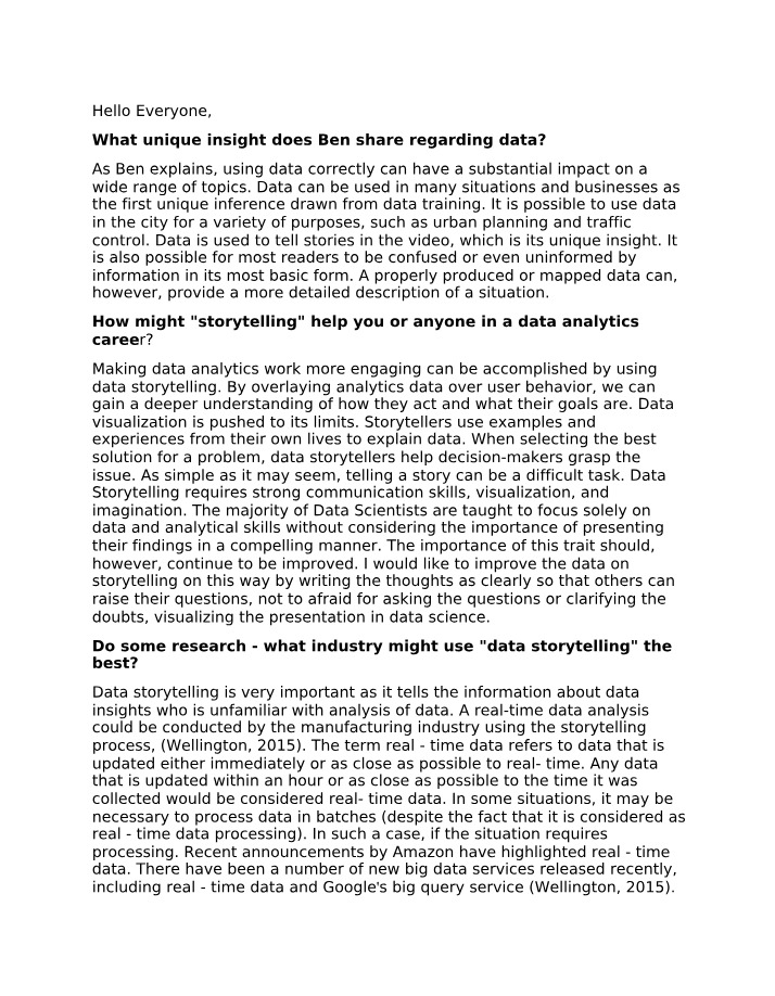 Impact of Data Insights on Various Industries