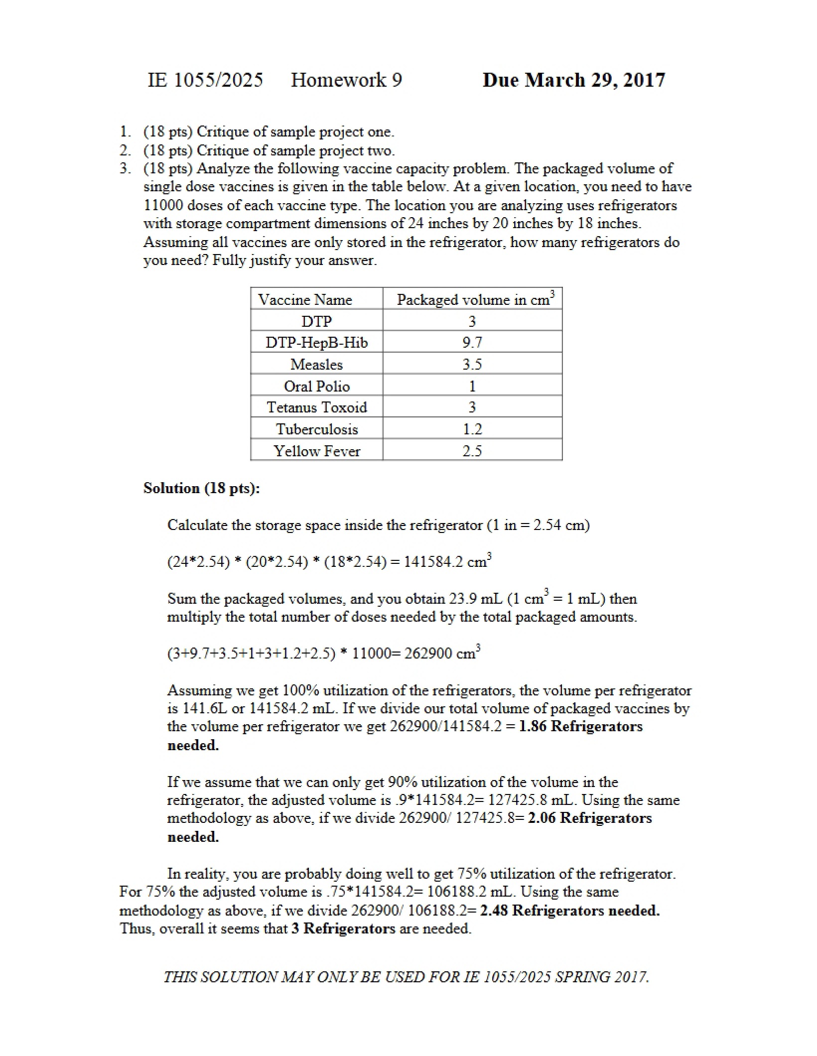 Solution Set 9-17