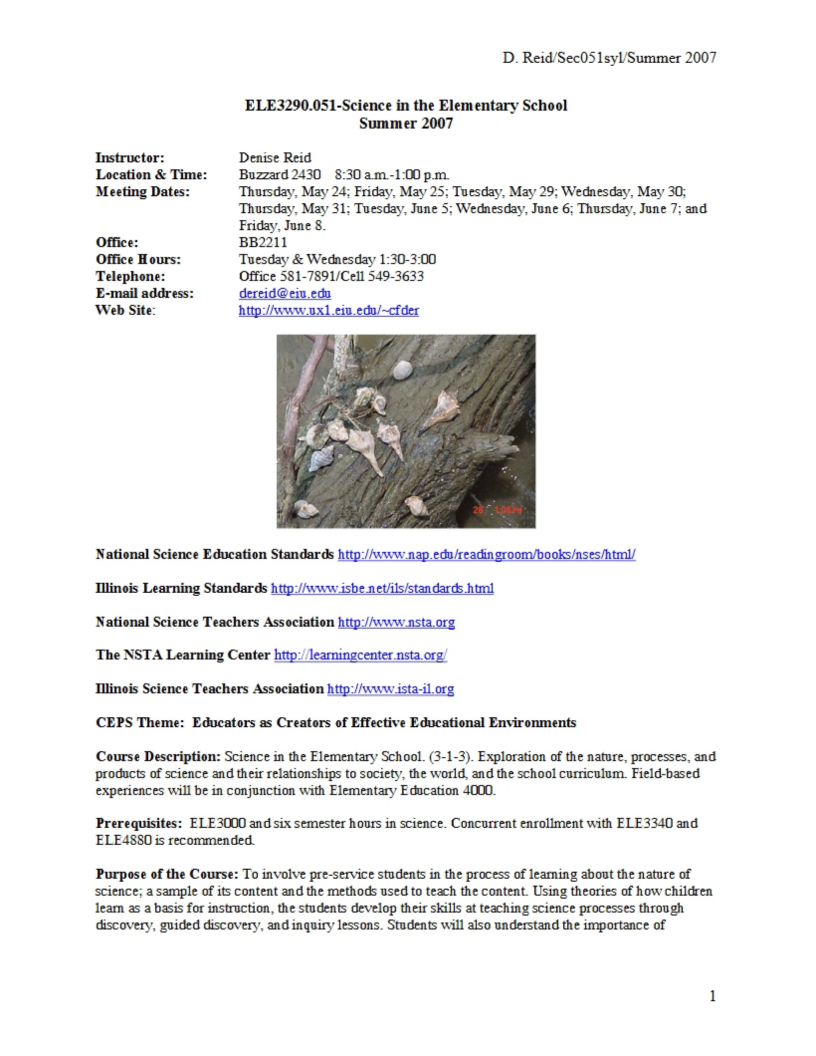 Syllabus - 8 Pages