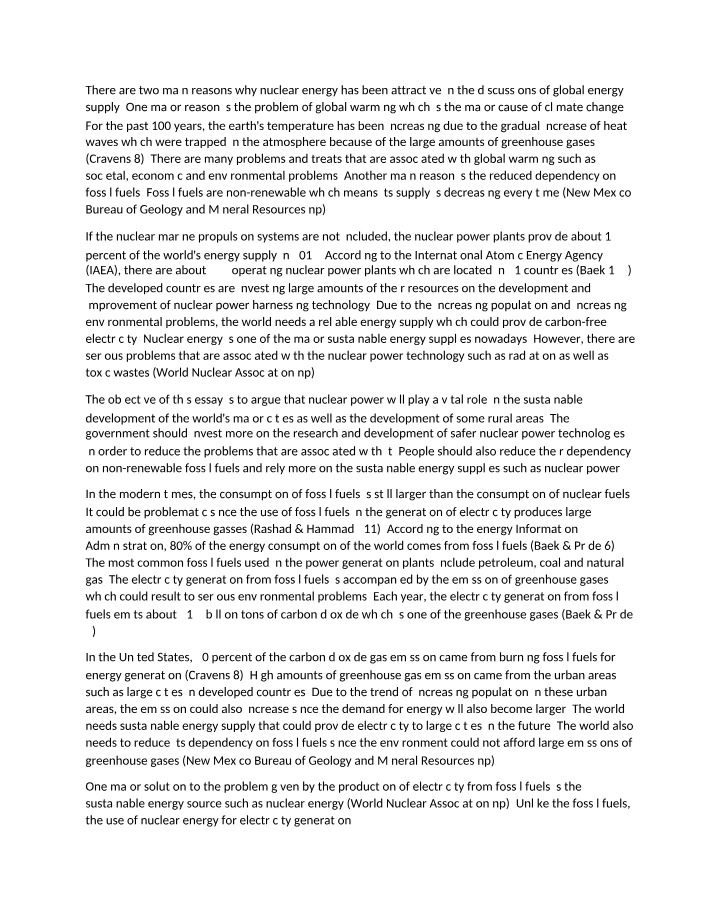 Nuclear Energy in Sustainable Development
