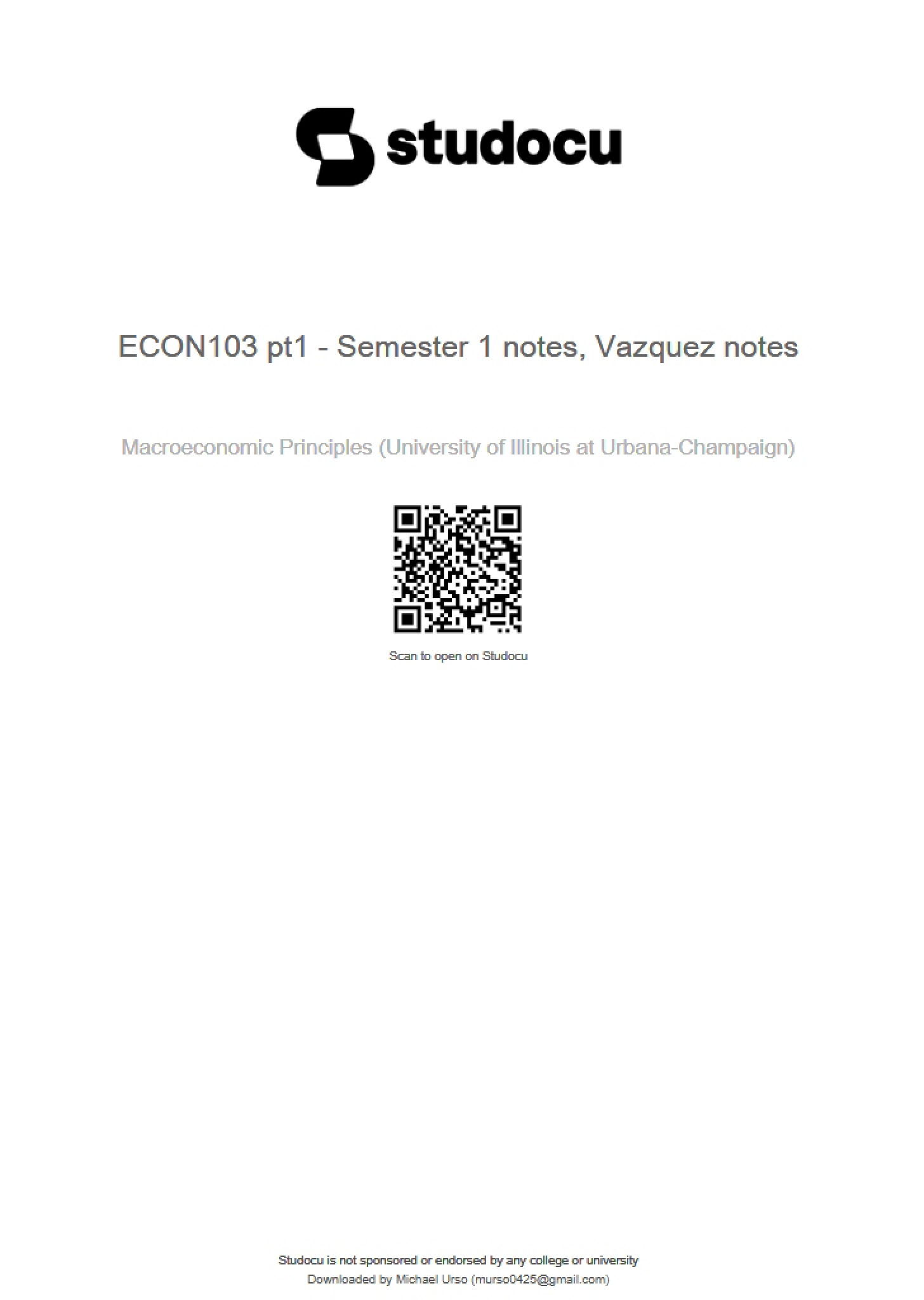 Course Notes