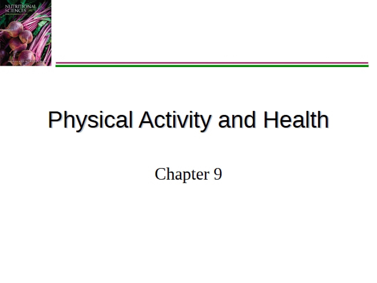 Notes for Chapter Nine