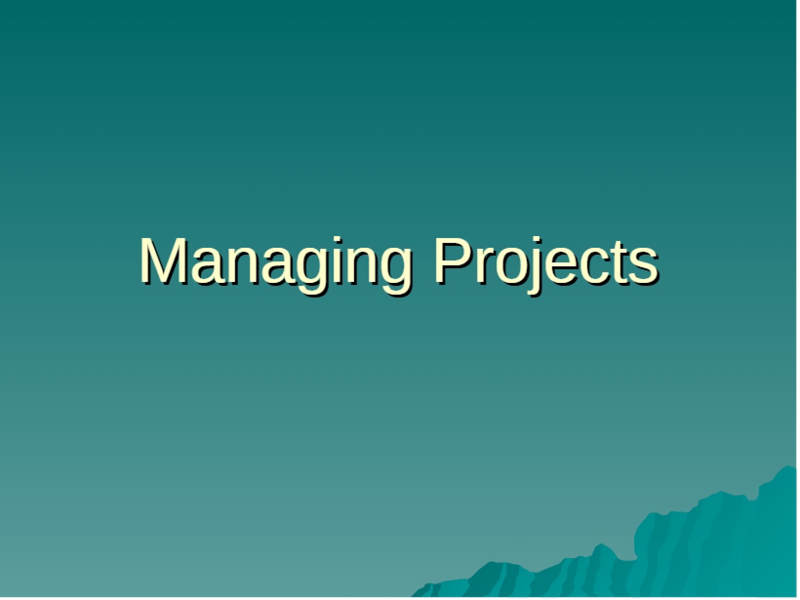 Project Management