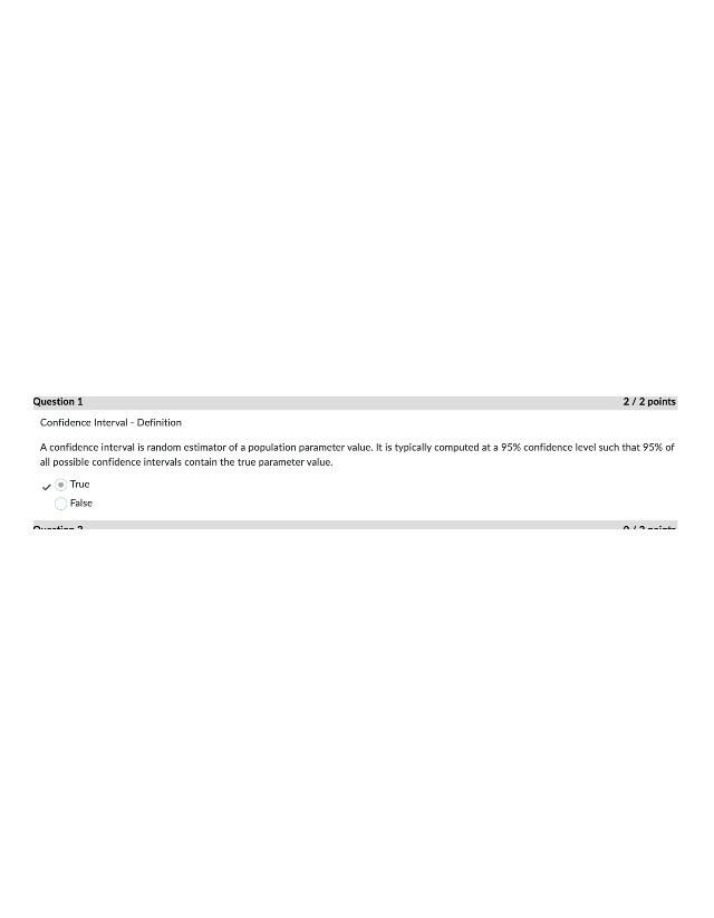 Importance and Definition of Confidence Intervals