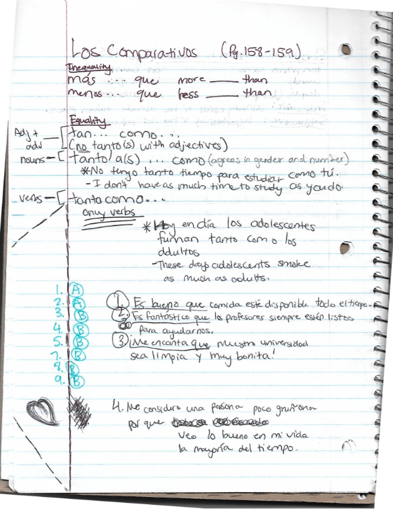 Accelerated Spanish II Notes