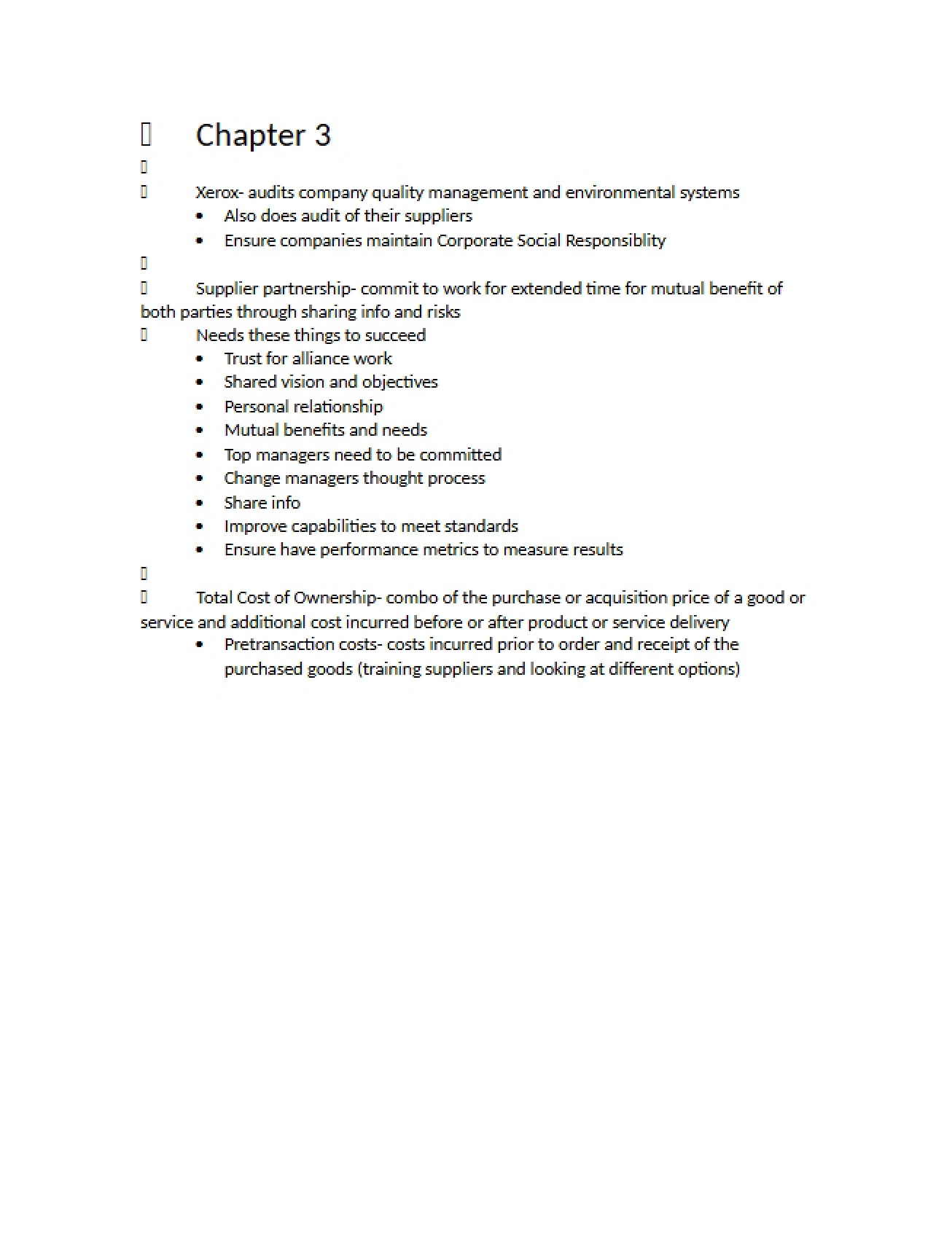 Study Guide Rhinehart