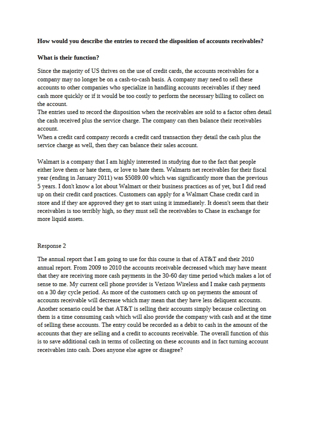 Essay (V)