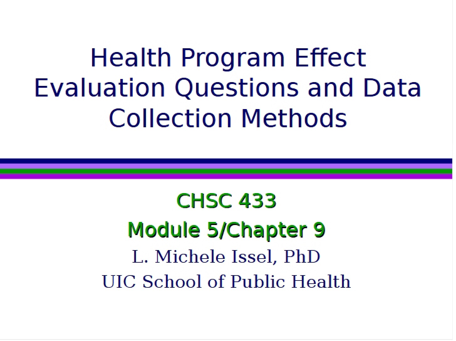 Chapter 9 (Module 5)