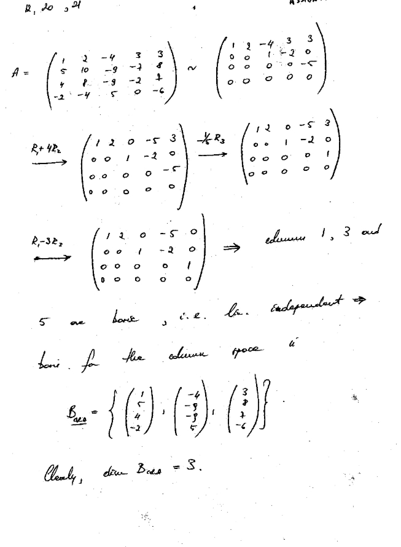 Notes for Study - MATH 220
