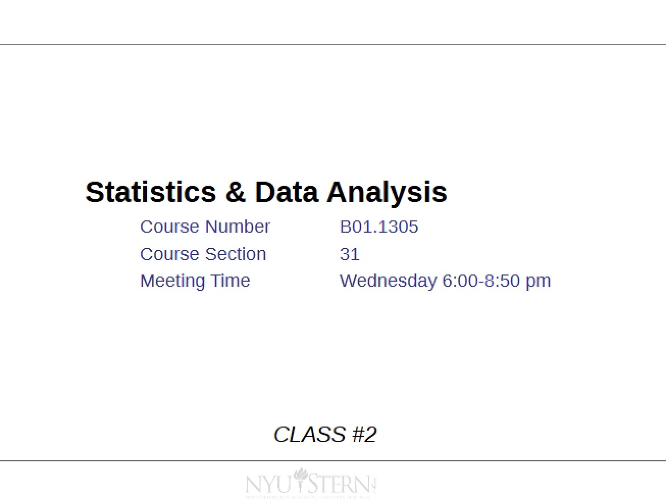 Statistics and Data Analysis Slides