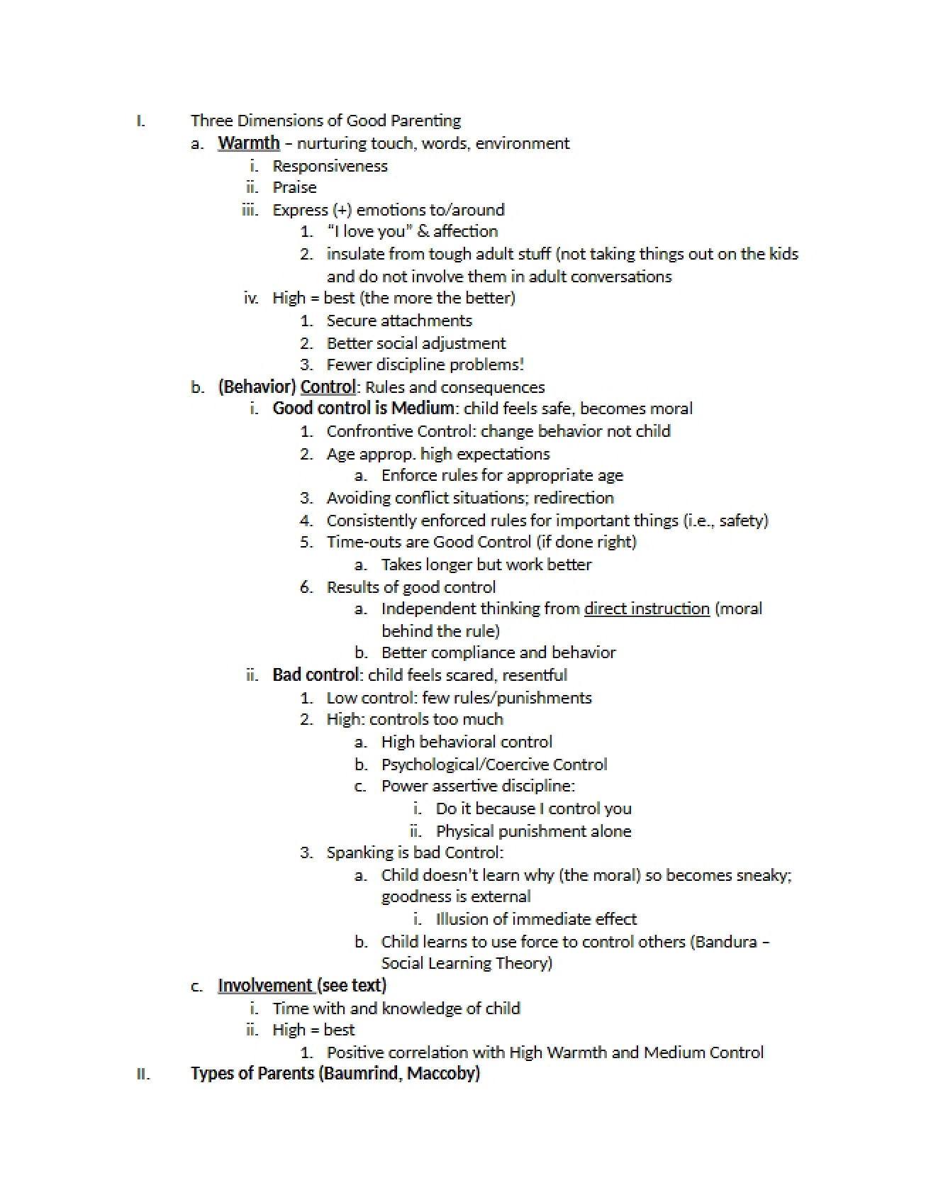 Lecture Notes September 28, 2017