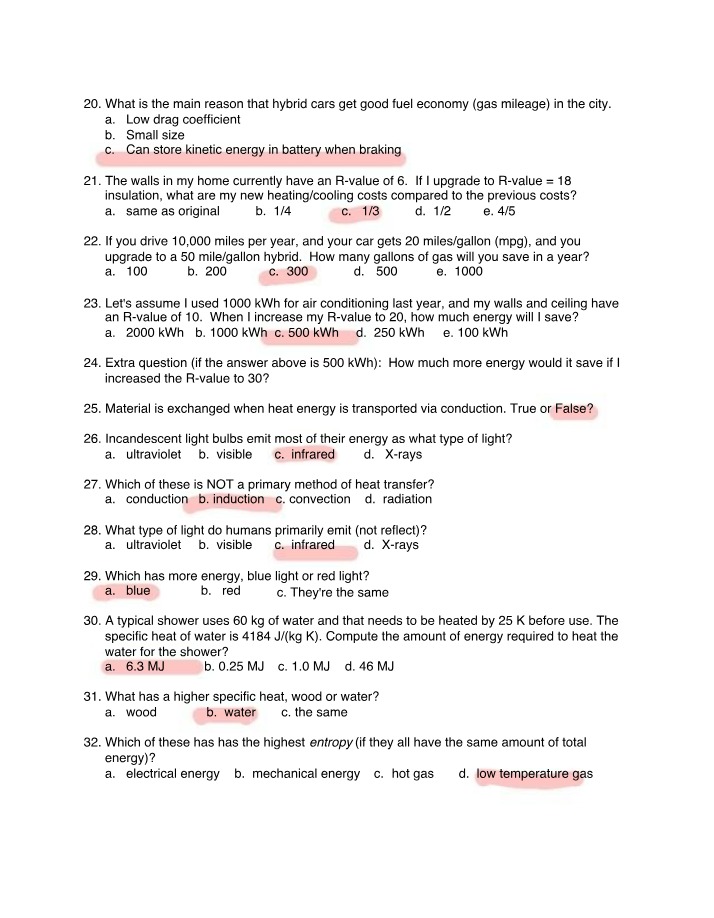 Energy Conservation - Physics Questions and Answers