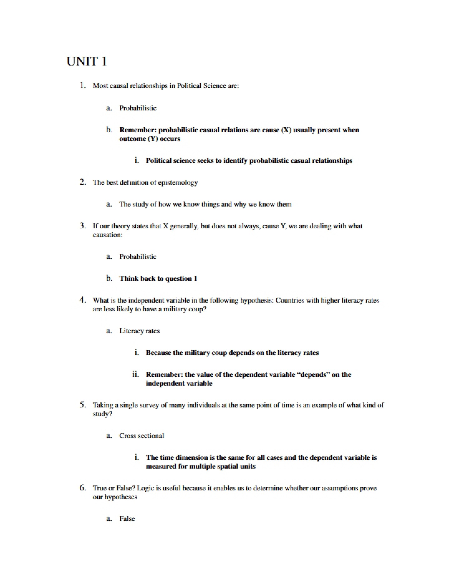 Notes on Lectures