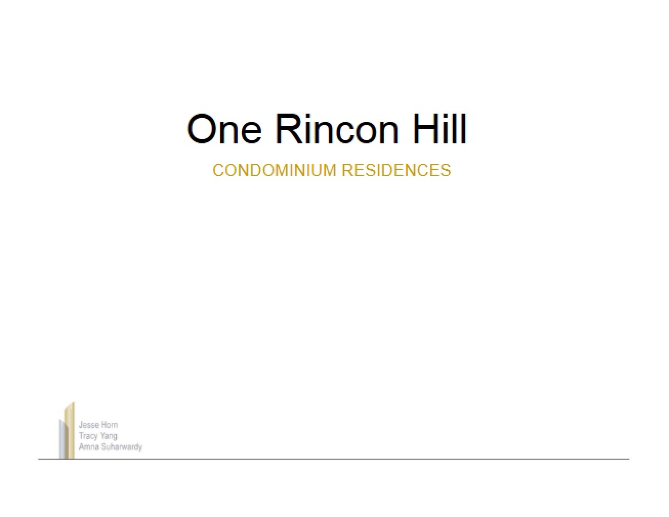 One Rincon Hill Project