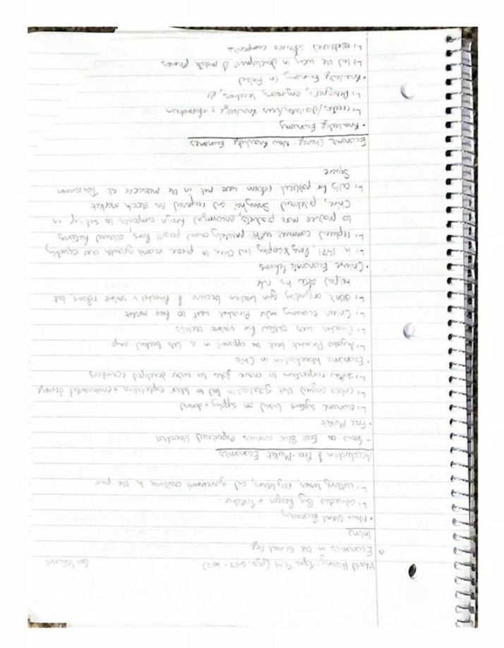 Topic 9 Notes - World History
