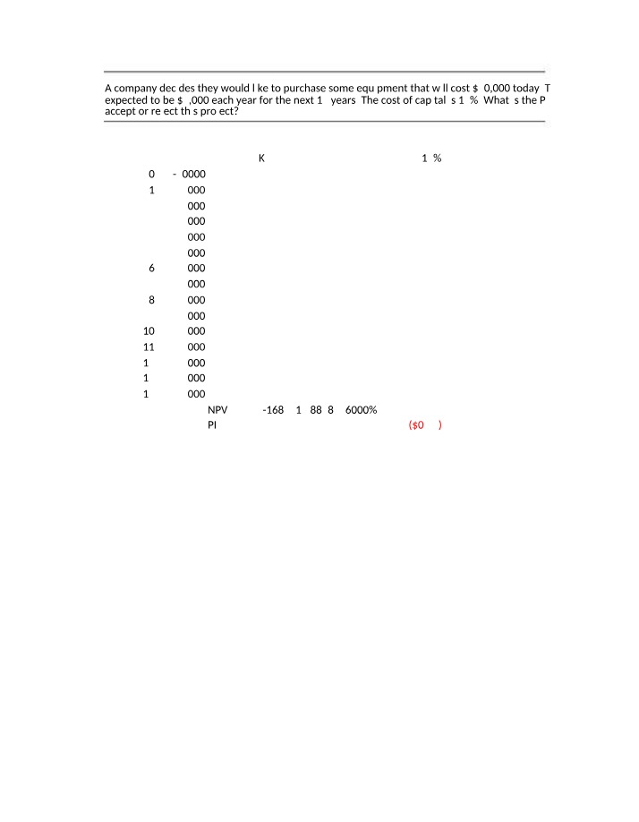 Capital Budgeting II - Questions 13
