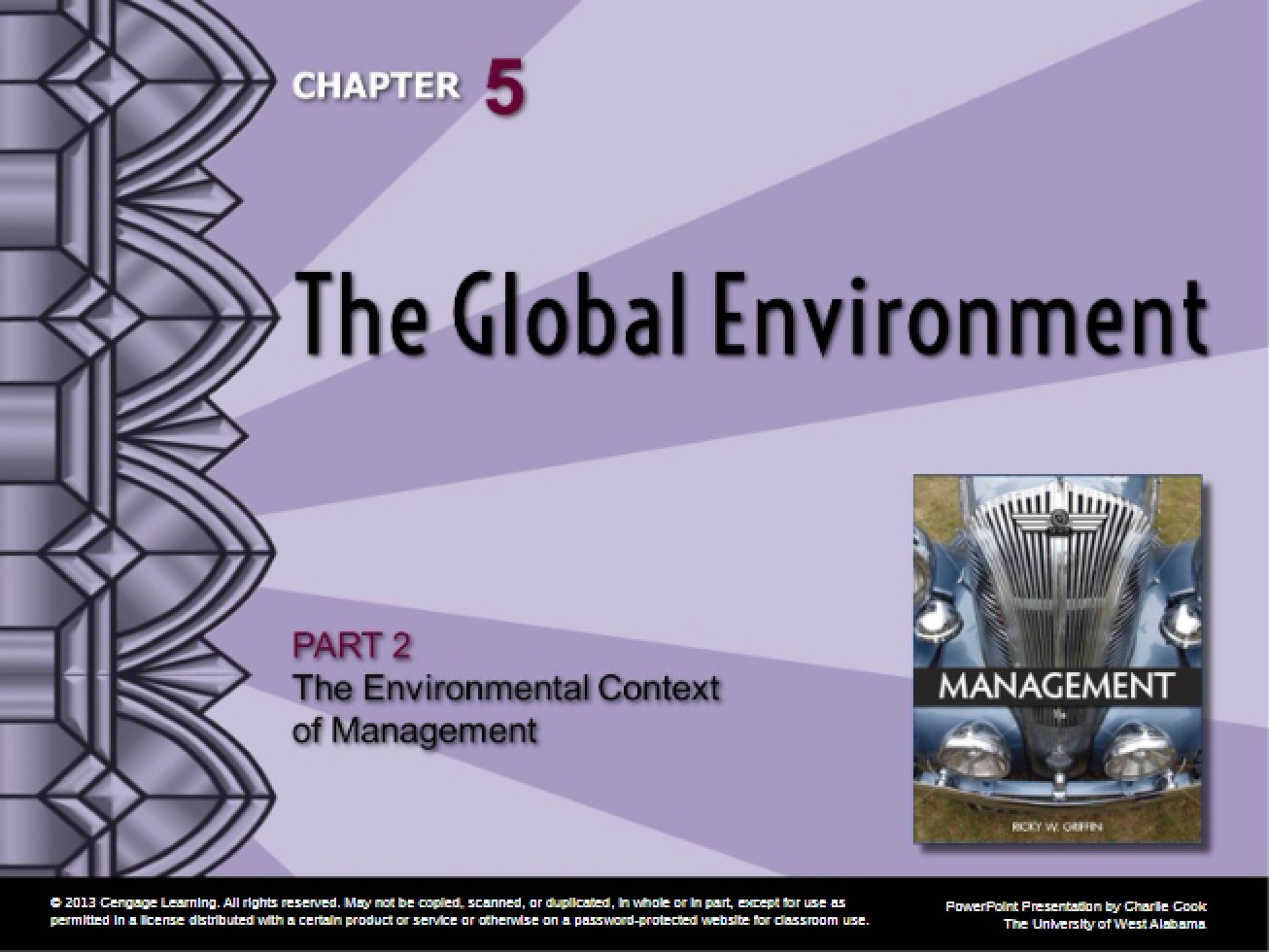 Fifth Chapter of the Griffin Management Textbook, 11th Edition