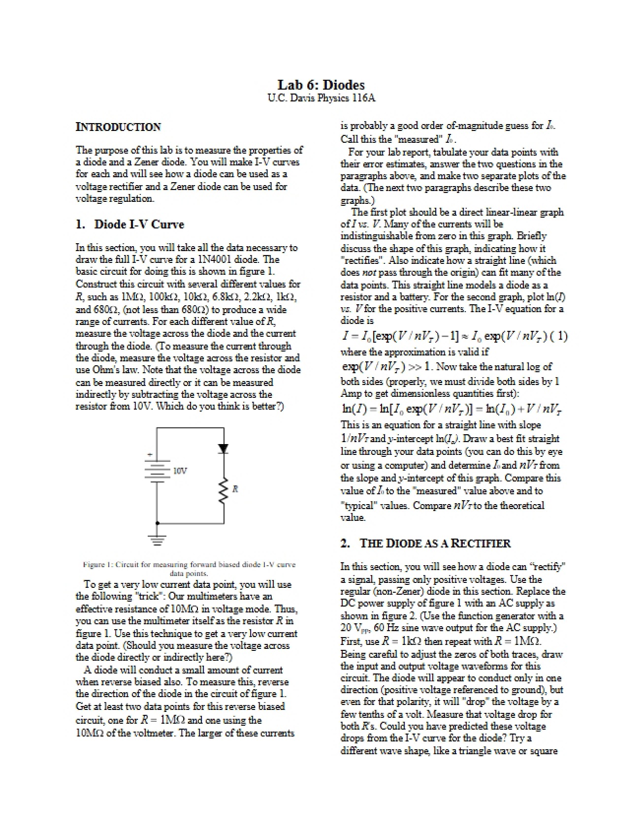 Introduction to Diodes