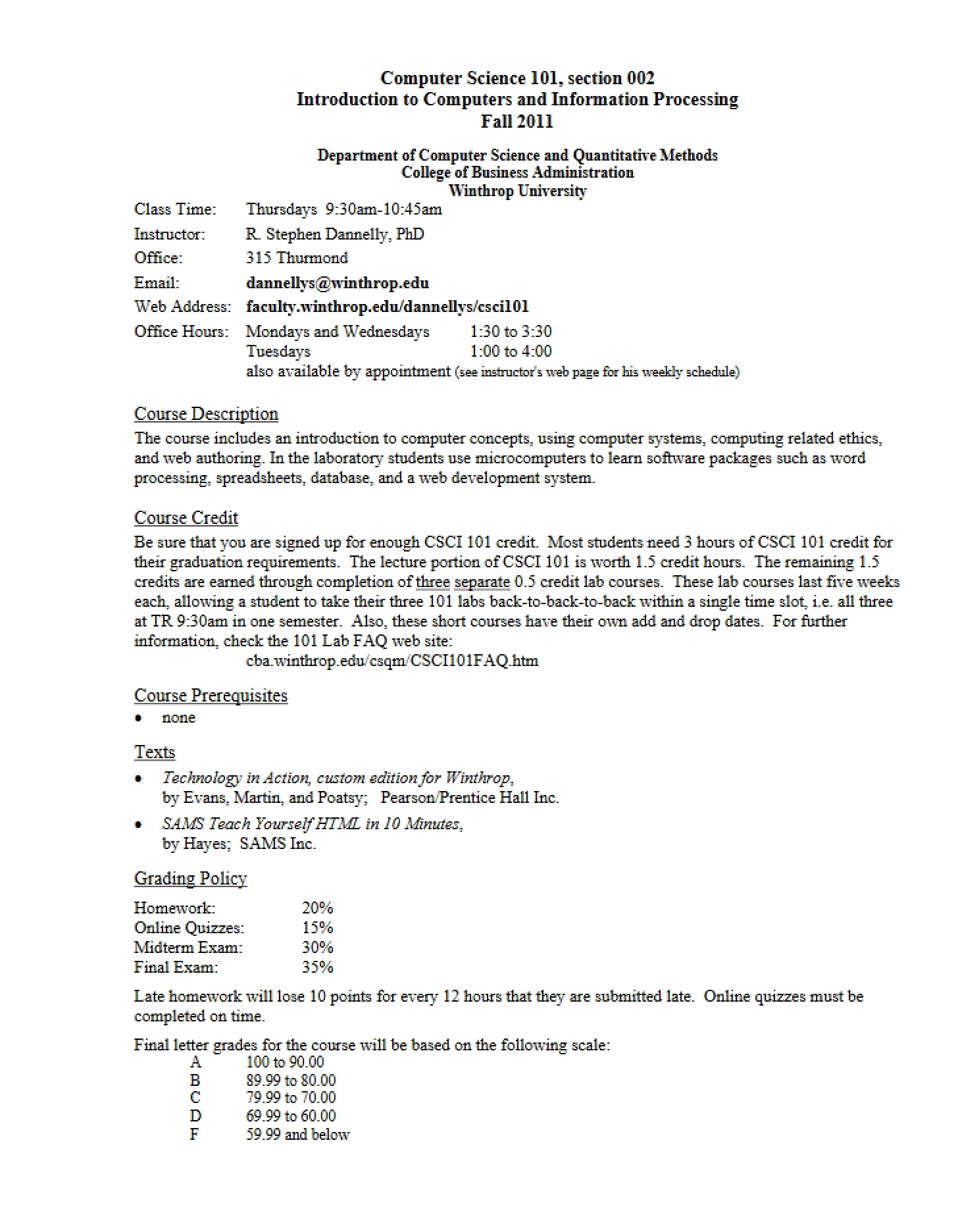 Course Syllabus File