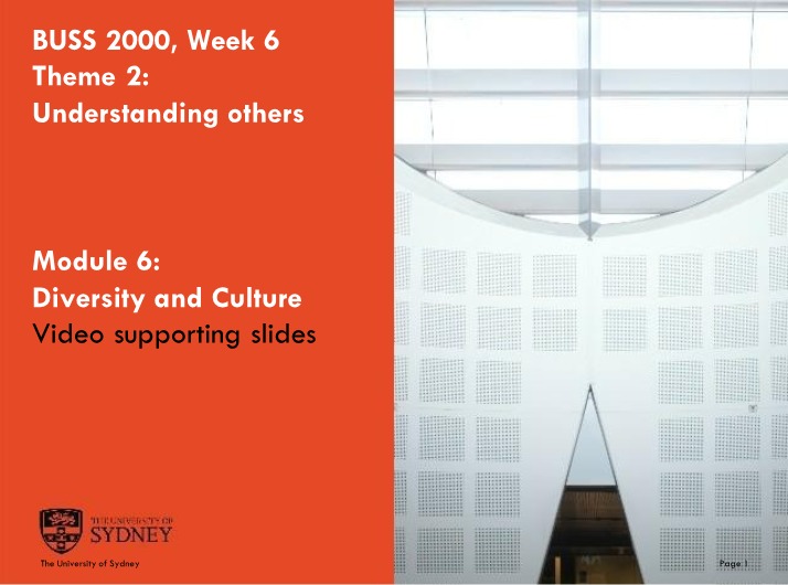 Exploring Differences - Understanding Diversity and Culture