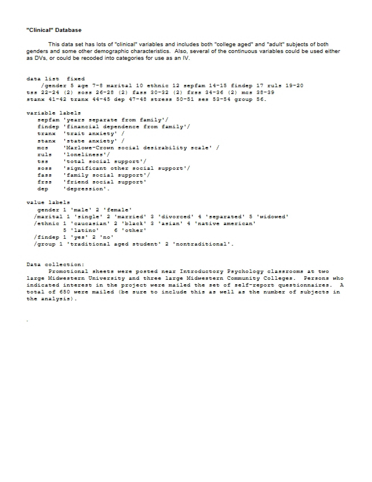 Clinical Data Repository