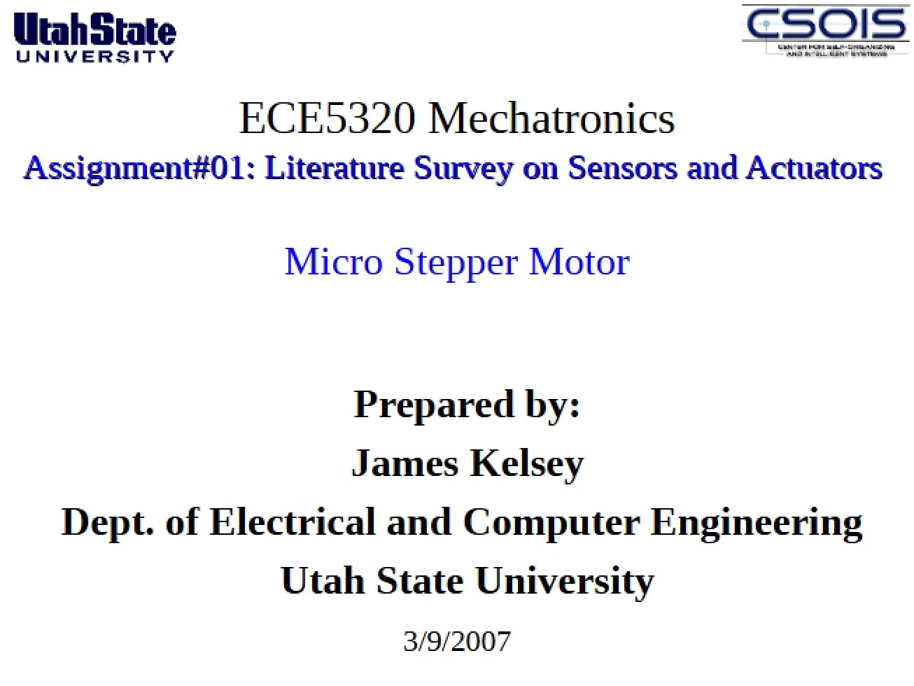 Stepper Motor Micro