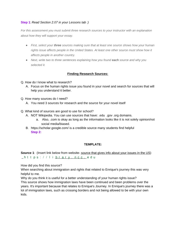 Tips for Finding Human Rights Essay Sources