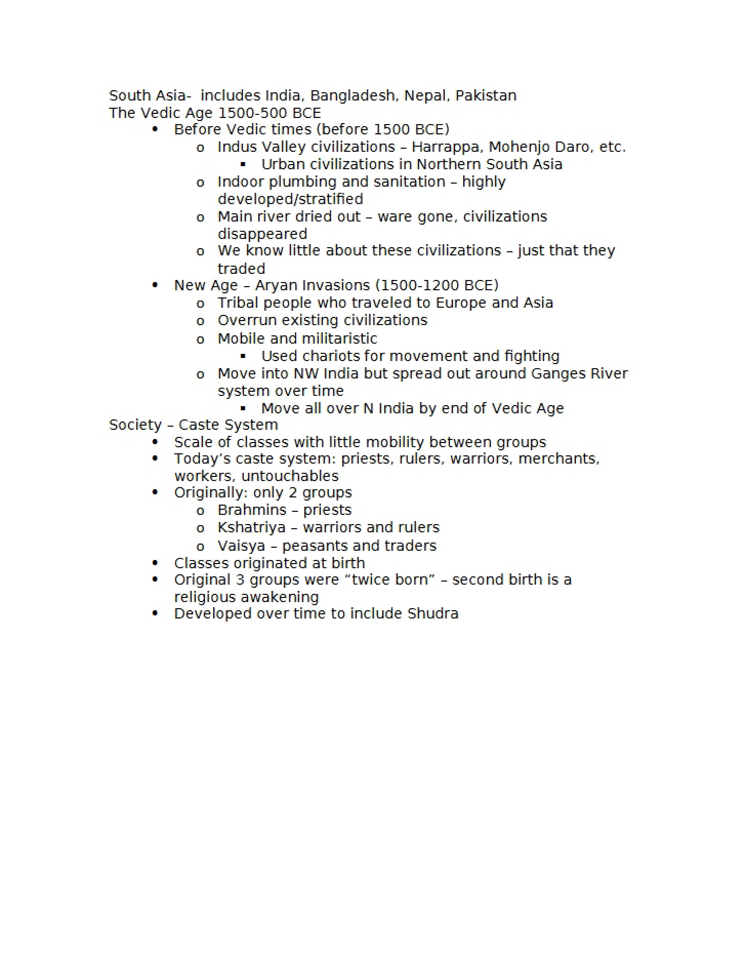 Vedic Period in History